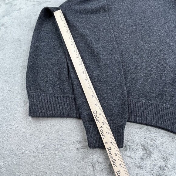 American Eagle Outfitters Classic Sweater Mens Large Gray Long Sleeve Sweatshirt - Picture 8 of 11